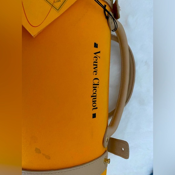 VEUVE CLICQUOT ORANGE Champagne Traveller bag Carry case - Picture 4 of 8